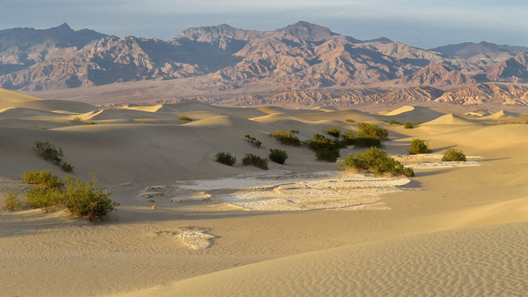 Sand Dunes and Funeral Mountains