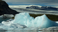 Fjallsarlon glacier lagoon icebergs