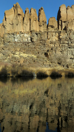 Reflection Tom's cliffs