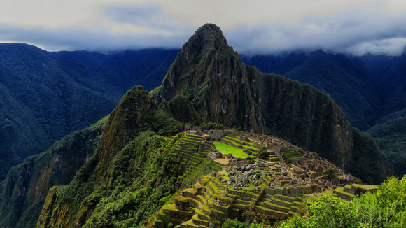Iconic view of Machu Picchu