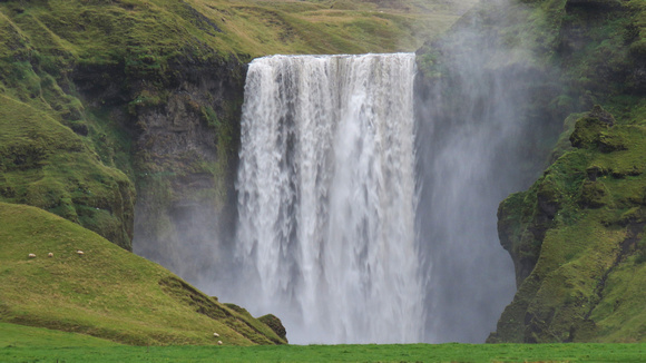 Waterfalls of Southern Iceland-Skogafoss Falls