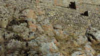 Rock walls of Ollantaytambo