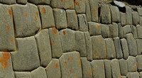 Rock walls of Ollantaytambo